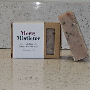 Merry Mistletoe Handmade Soap